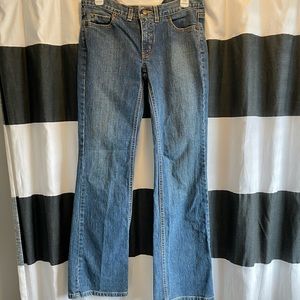 The Limited Blue Flare Jeans